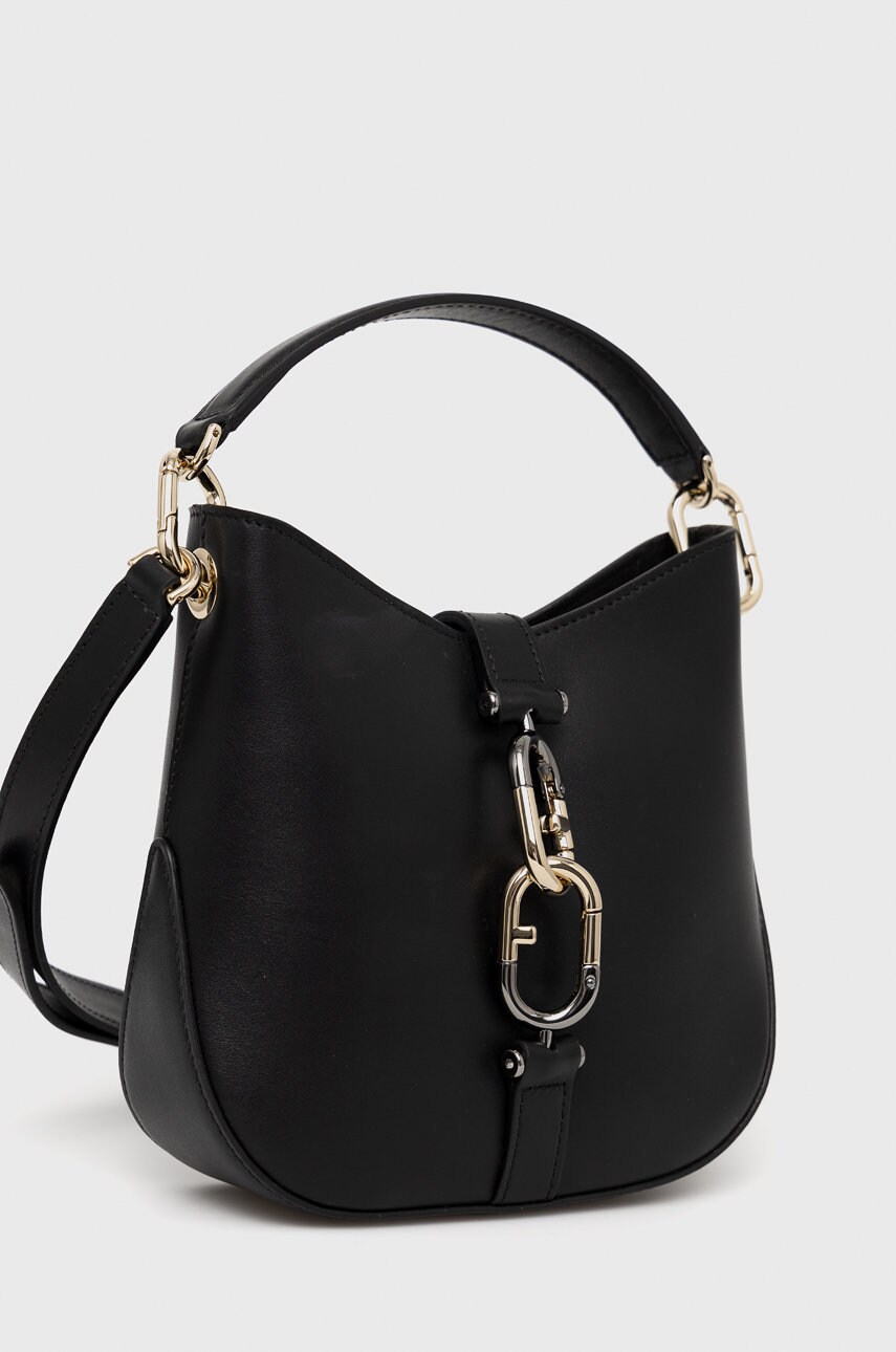 

Шкіряна сумочка Furla Sirena колір чорний