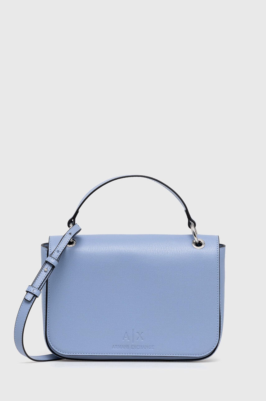 

Сумочка Armani Exchange колір фіолетовий