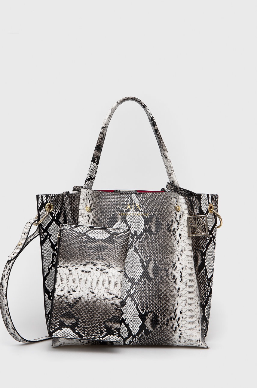 

Чанта Armani Exchange в черно, Черен