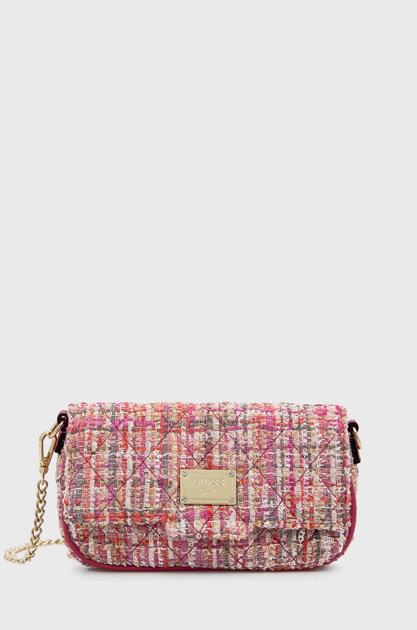 

Детска чанта Guess в розово, Розов