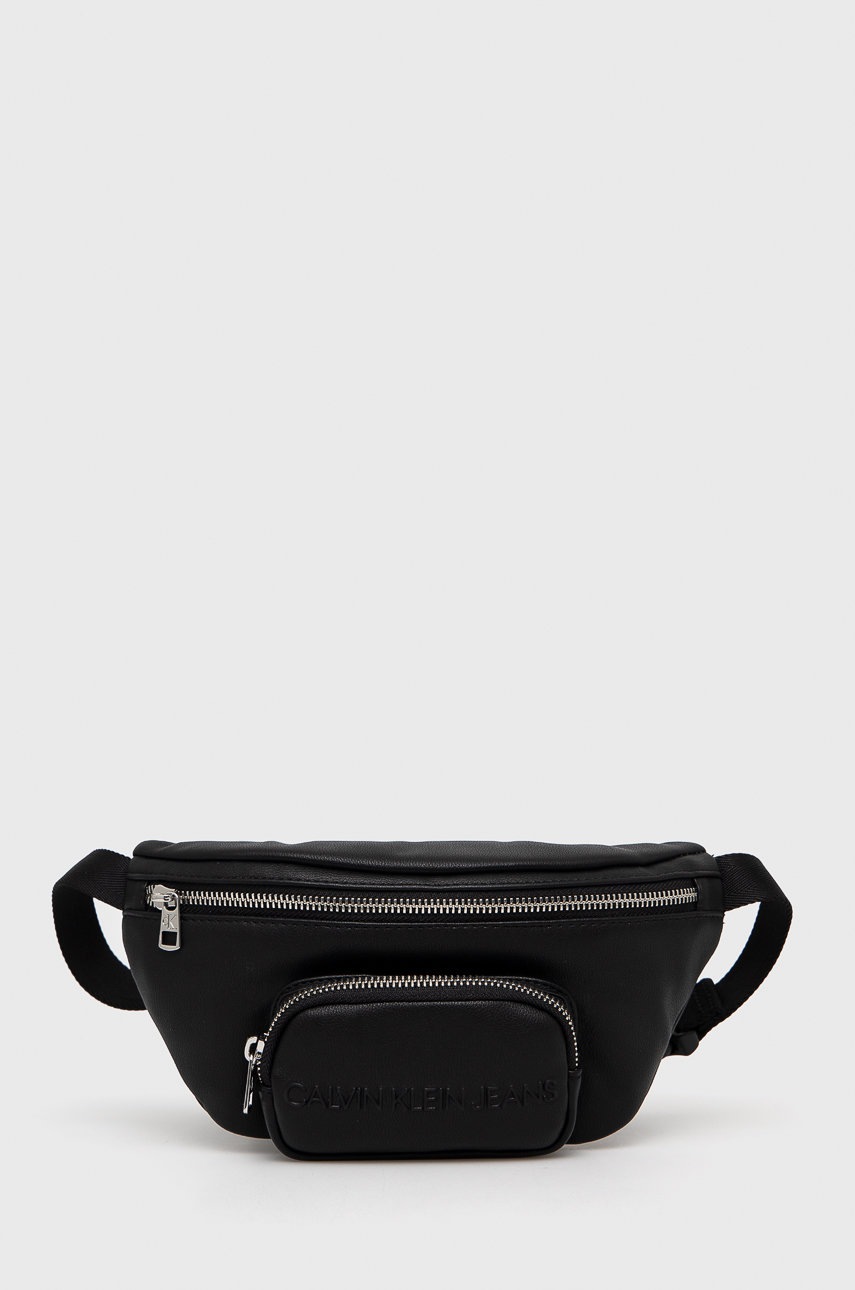

Чанта за кръст Calvin Klein Jeans в черно, Черен