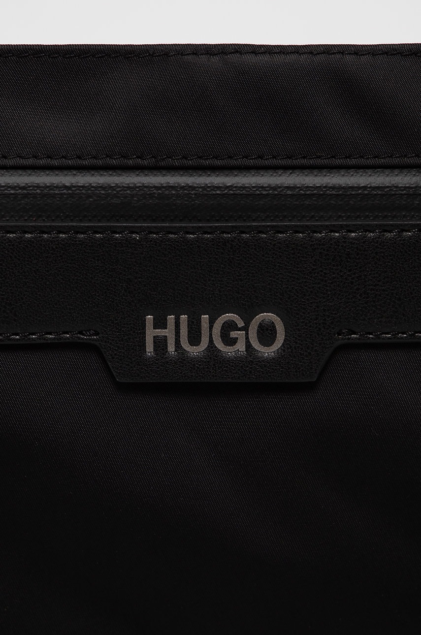 

Сумка на пояс Hugo колір чорний