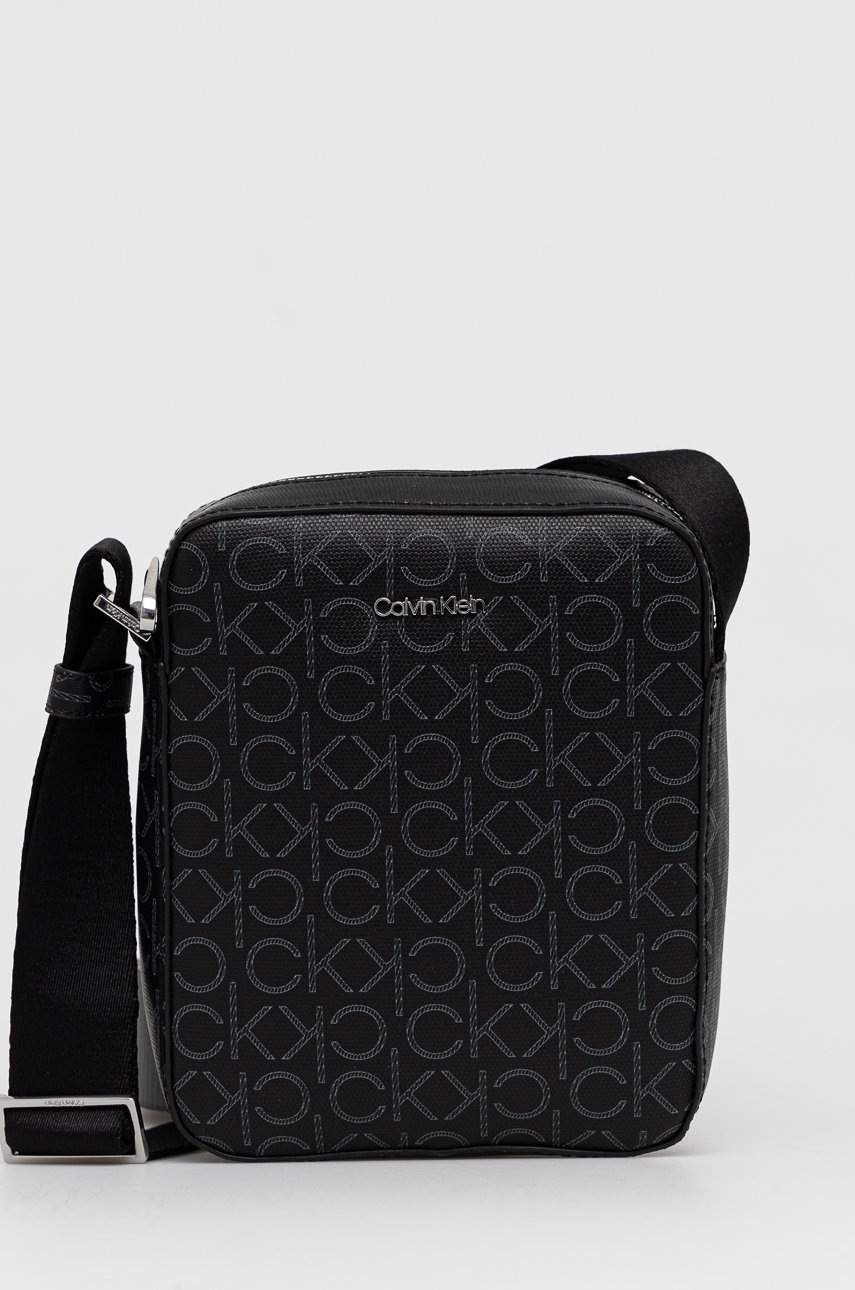 

Чанта през рамо Calvin Klein в черно, Черен
