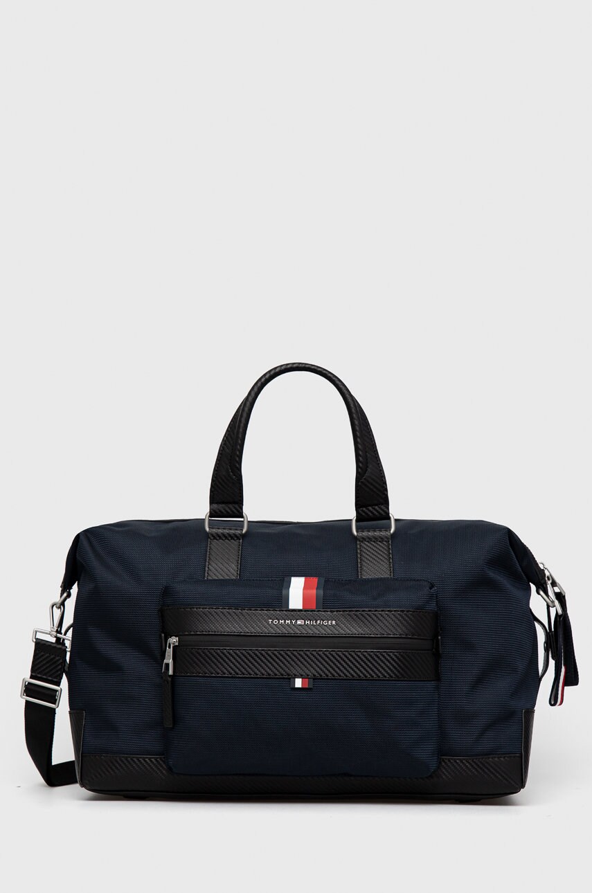 

Чанта Tommy Hilfiger в тъмносиньо, Тъмносин