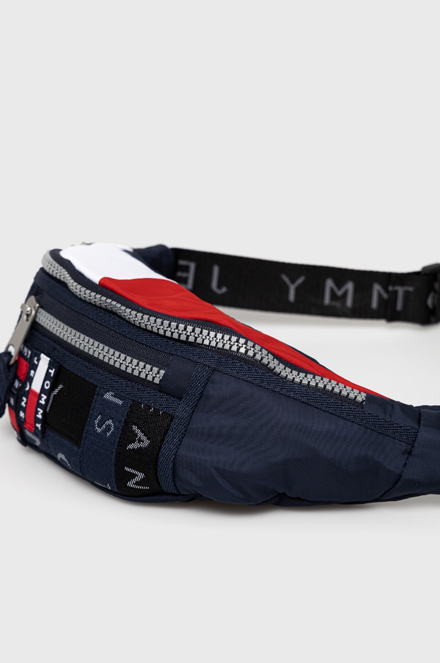 

Сумка на пояс Tommy Jeans колір синій