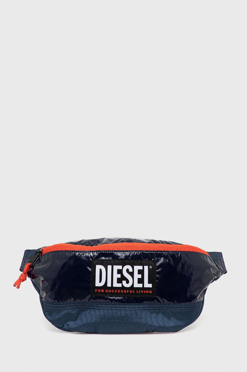 Diesel Borsetă culoarea albastru marin answear.ro imagine 2022 reducere
