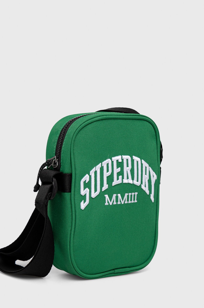 

Сумка Superdry колір зелений