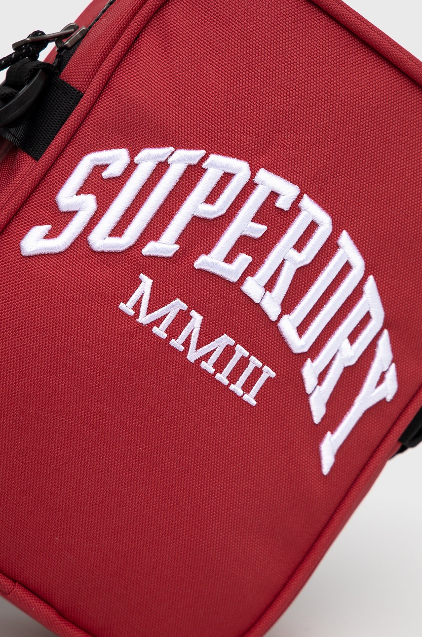 

Сумка Superdry цвет красный