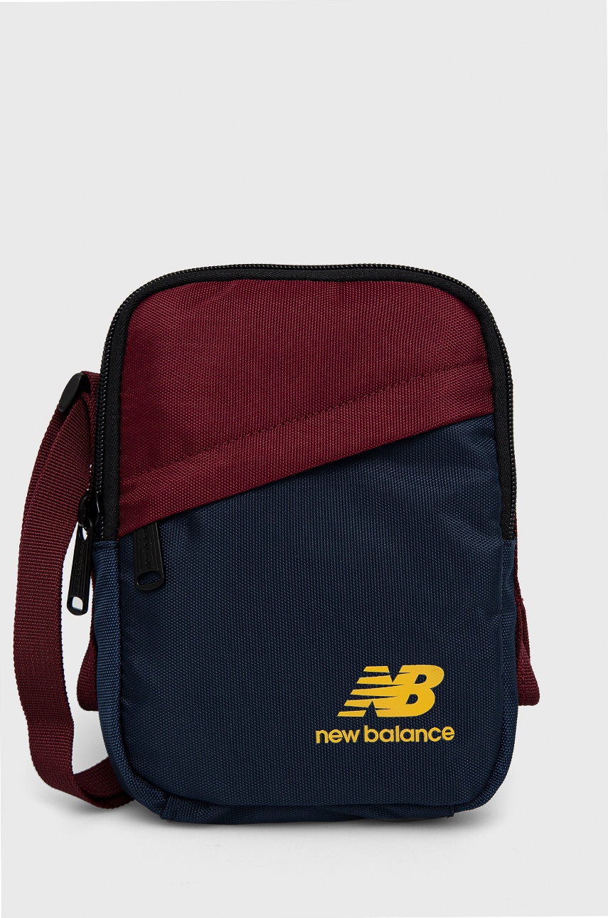 New balance borsetă culoarea albastru marin