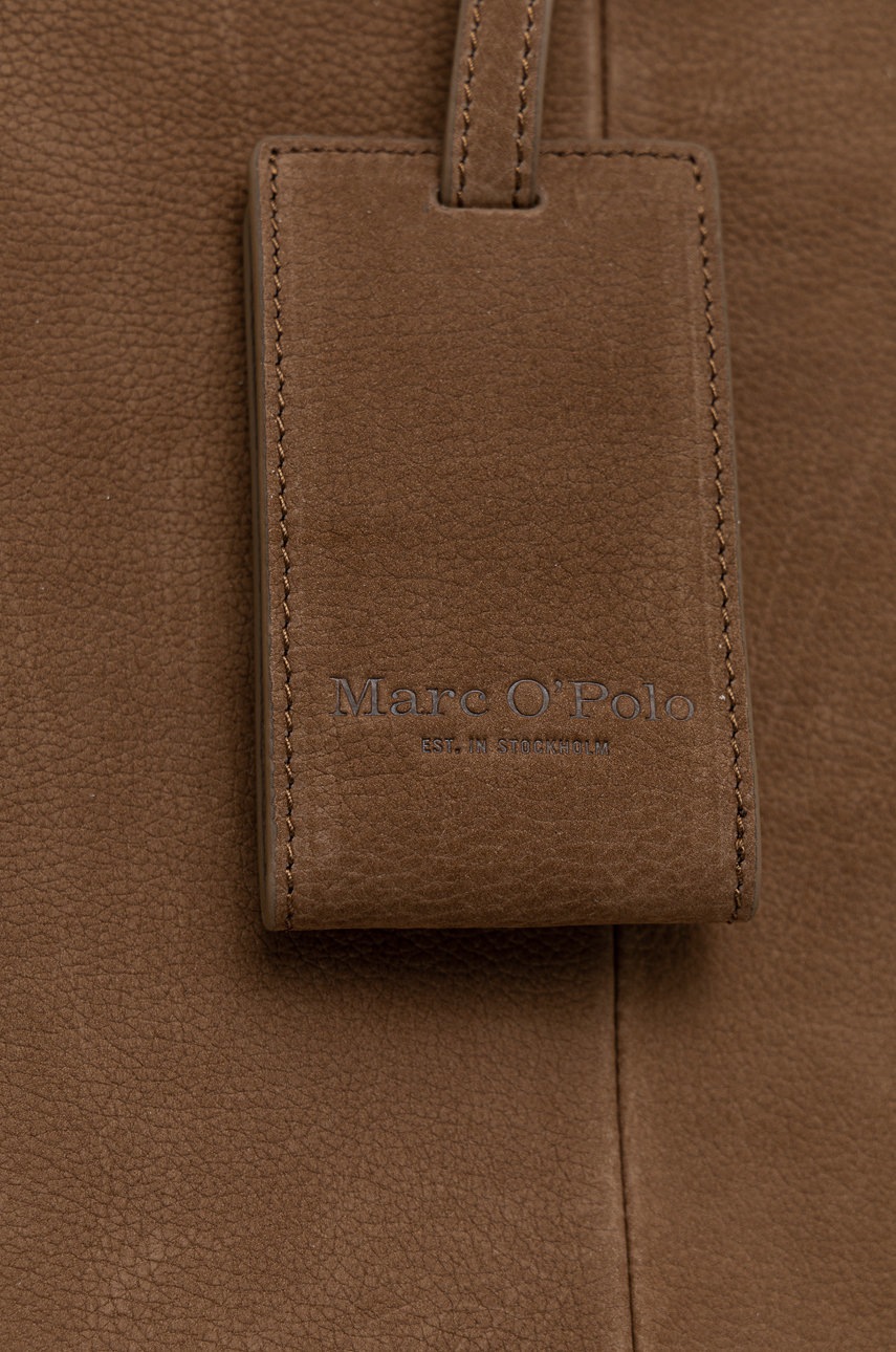 

Шкіряна сумка Marc O'Polo колір коричневий