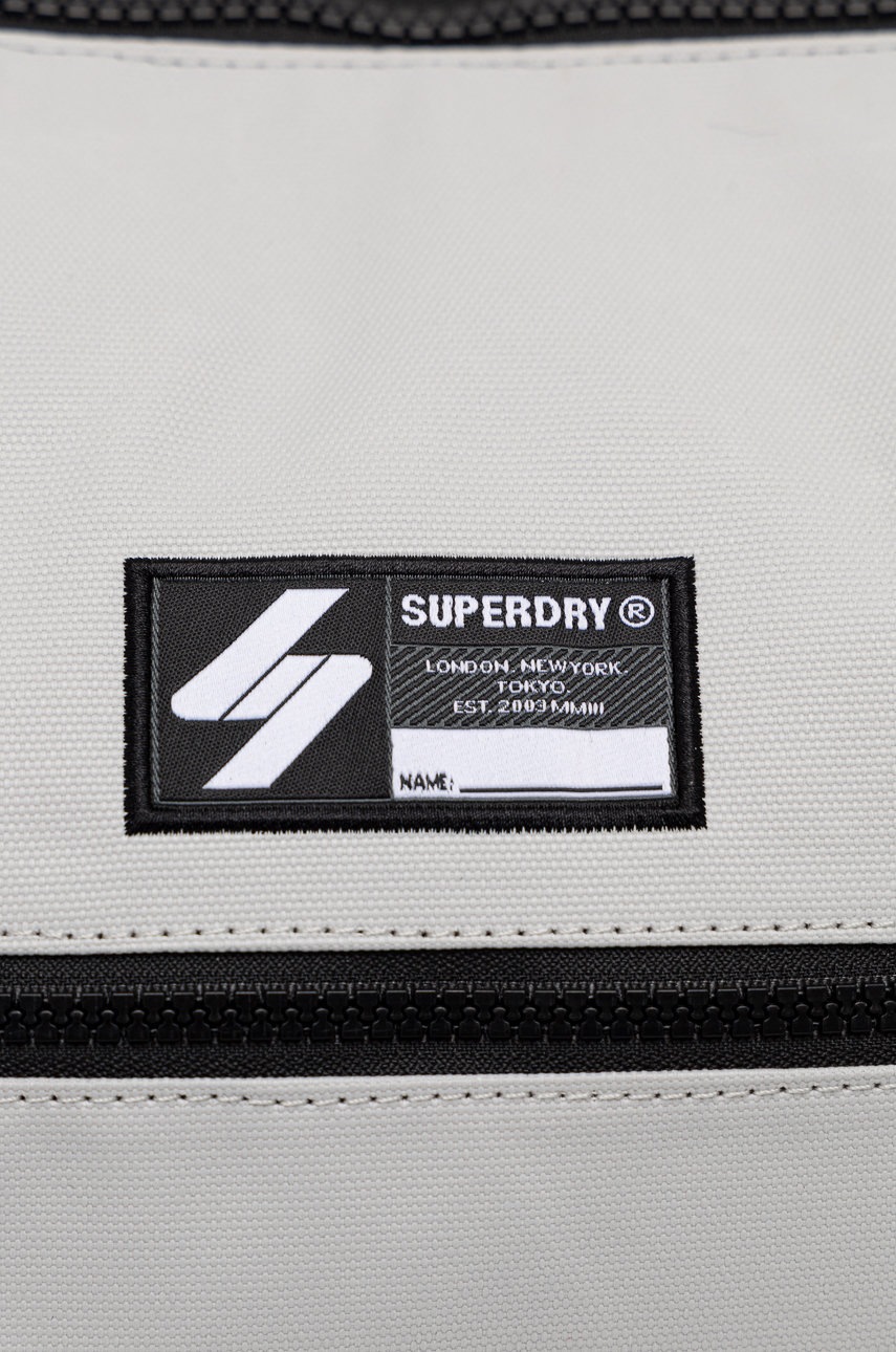 

Сумка Superdry колір сірий