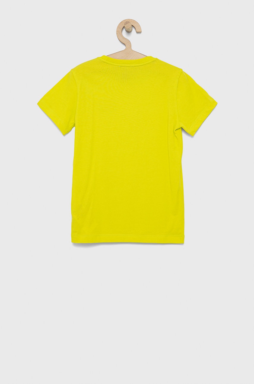 

EA7 Emporio Armani - Дитяча бавовняна футболка