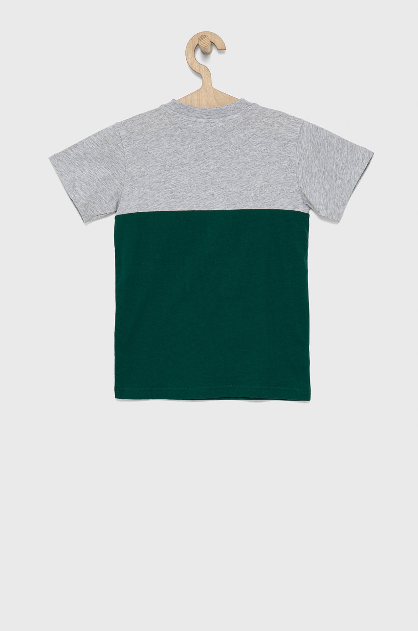 

Дитяча бавовняна футболка Lacoste меланж