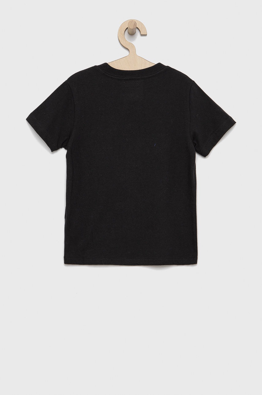 

Хлопковая футболка Polo Ralph Lauren цвет чёрный с принтом