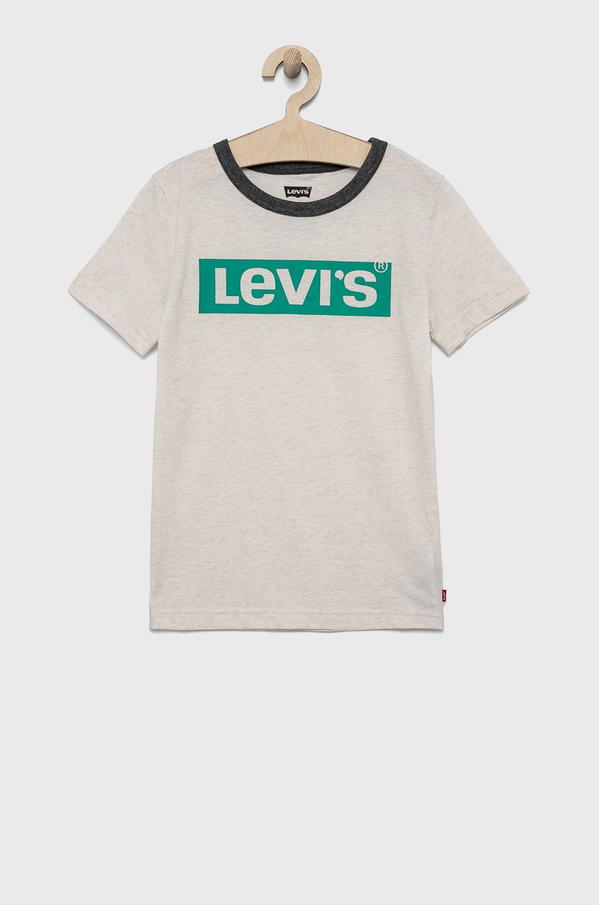 

Levi's - Детска памучна тениска, Бежов