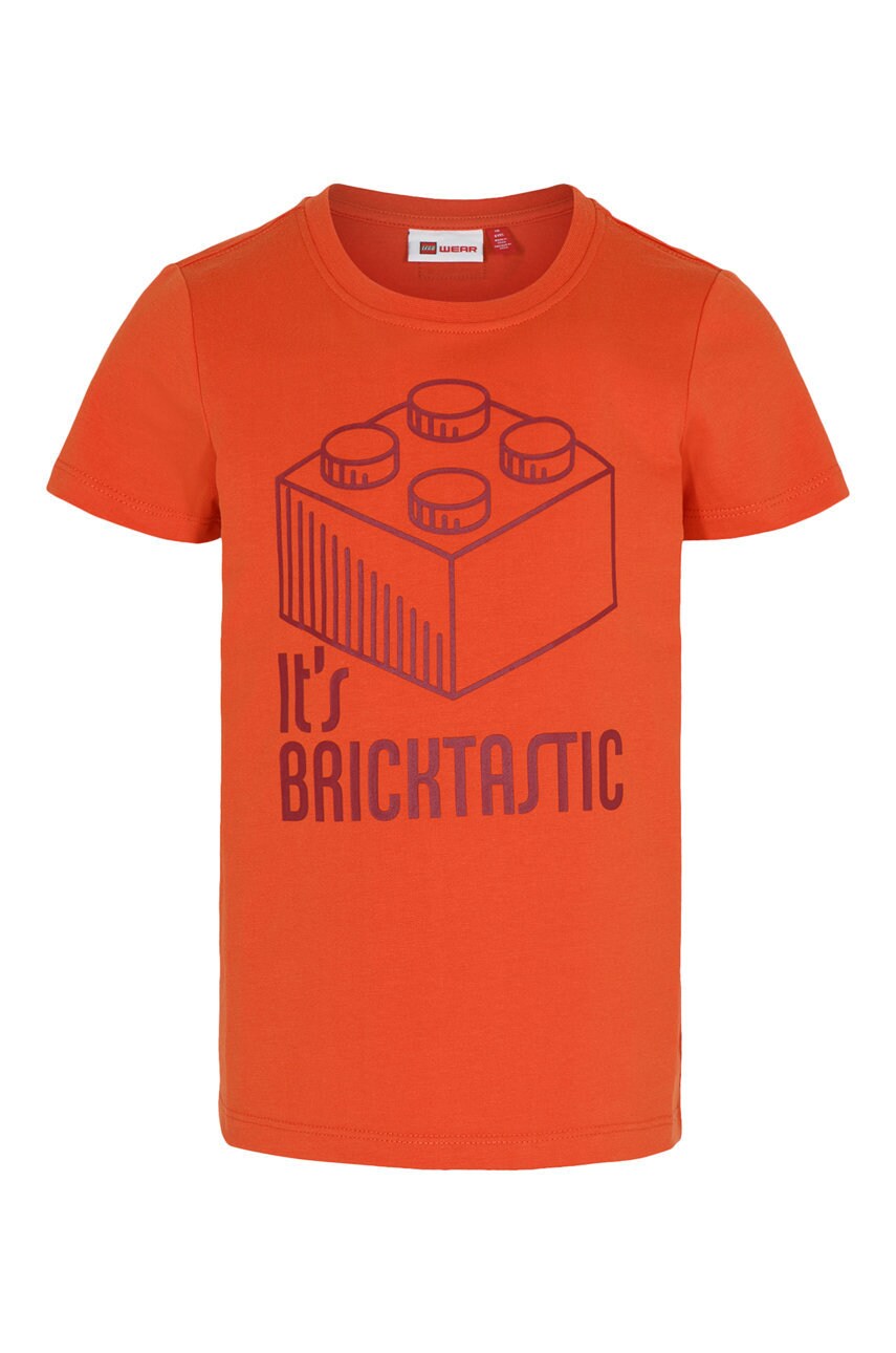 Lego wear tricou copii culoarea rosu, cu imprimeu