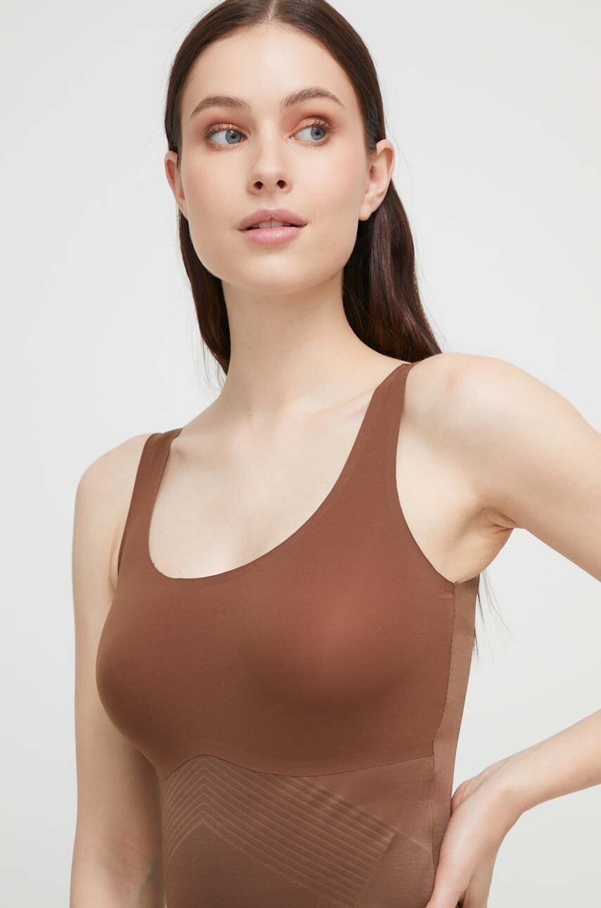 Levně Modelovací top Spanx Top modelujący Thinstincts 2.0. béžová barva