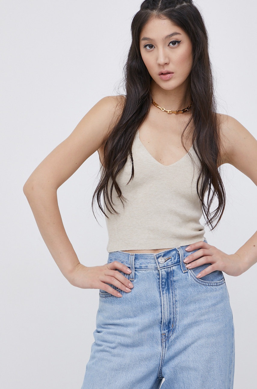 

Топ Only дамски в бежово, Бежов