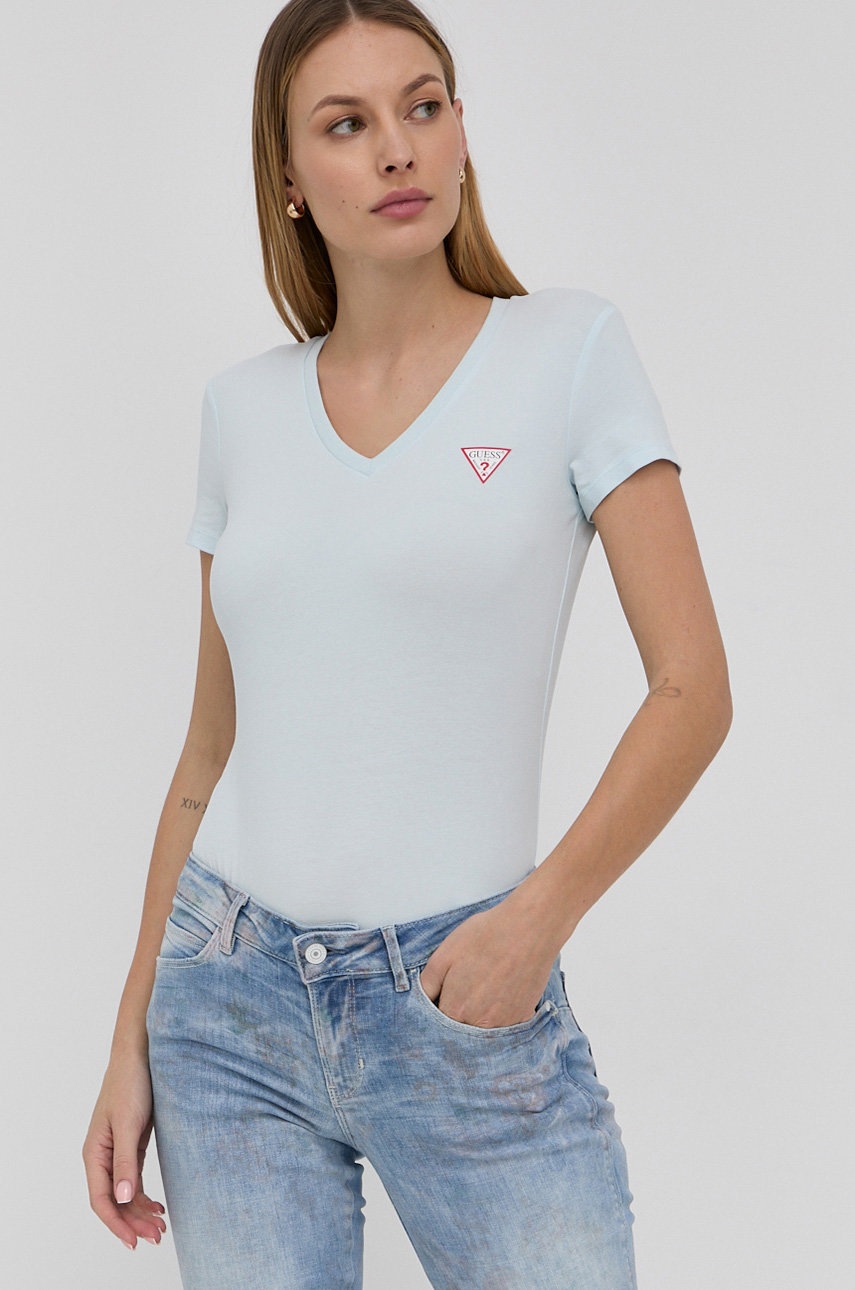 

Тениска Guess дамска, Син
