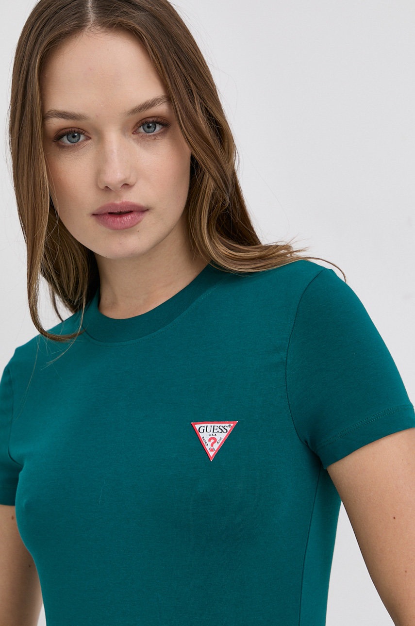 

Guess - Тениска, Зелен
