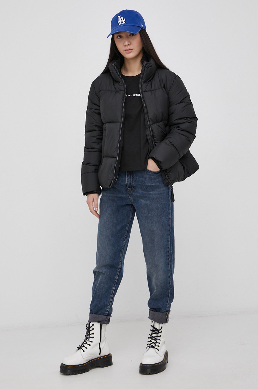 

Бавовняна футболка Tommy Jeans колір чорний