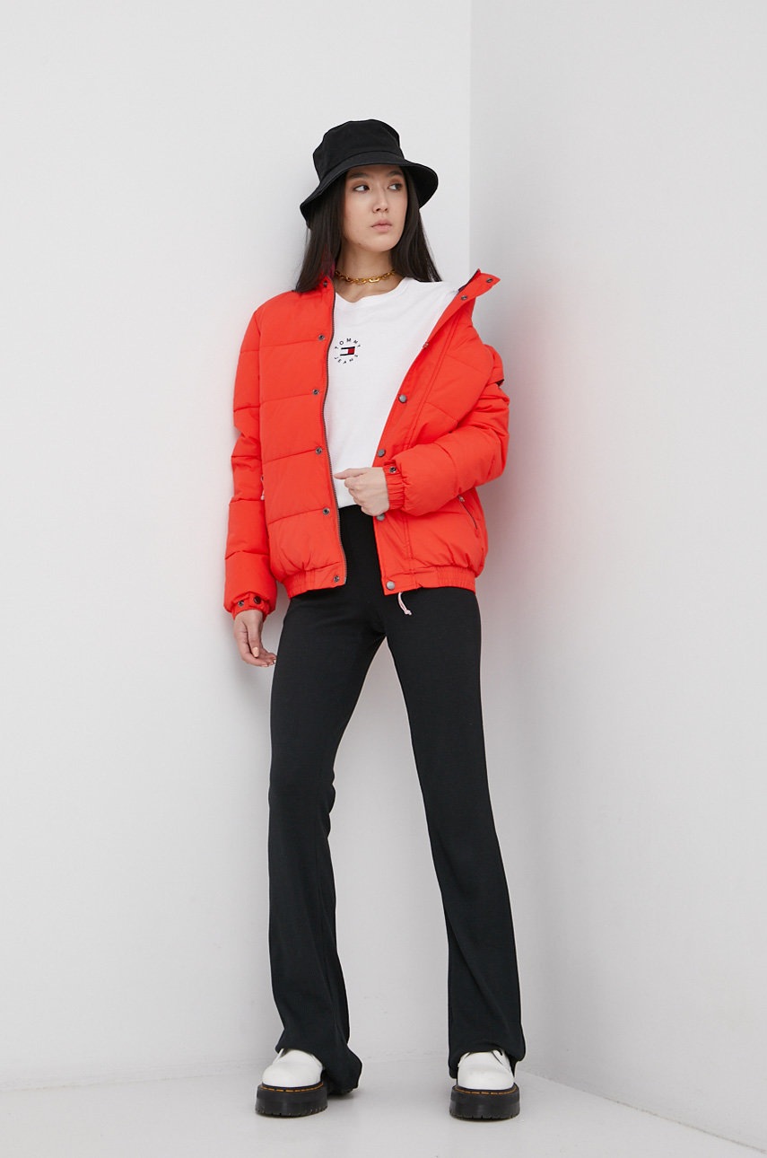 

Бавовняна футболка Tommy Jeans колір білий