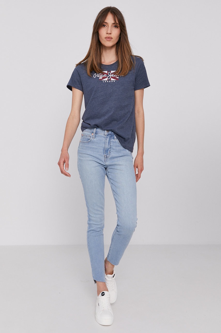 

Футболка Pepe Jeans ZAIDAS жіноча колір синій