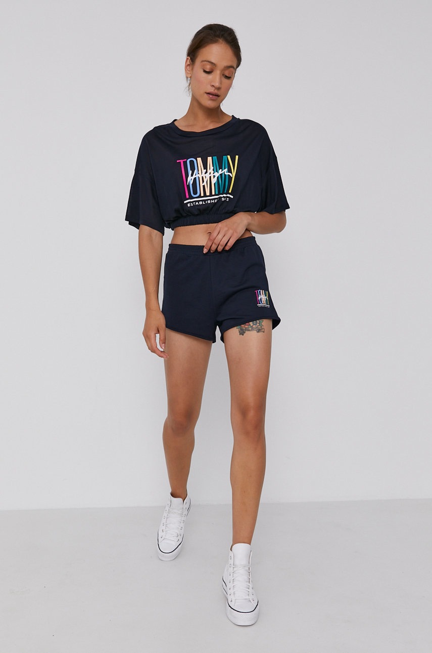 

Футболка Tommy Hilfiger женская цвет синий