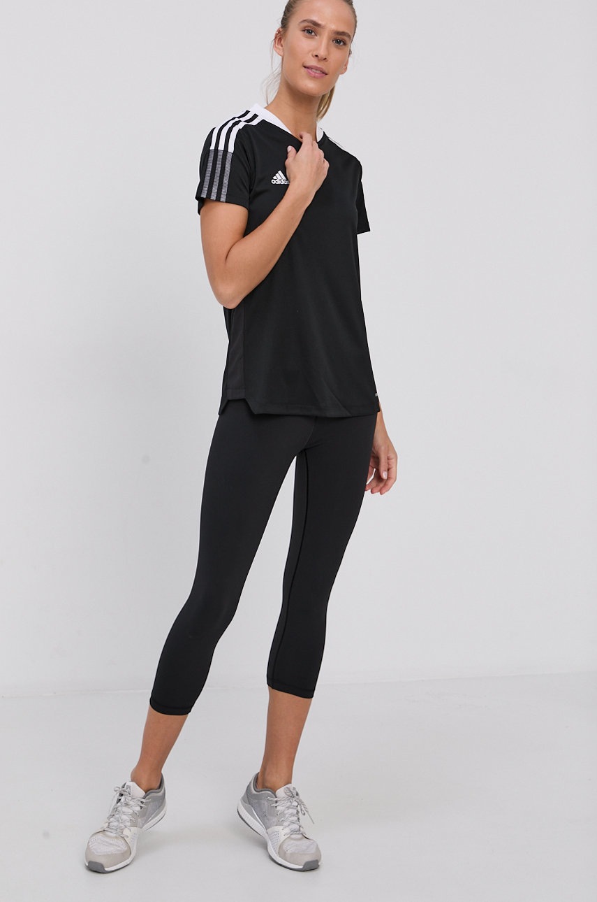

Футболка adidas Performance GM7582 жіноча колір чорний