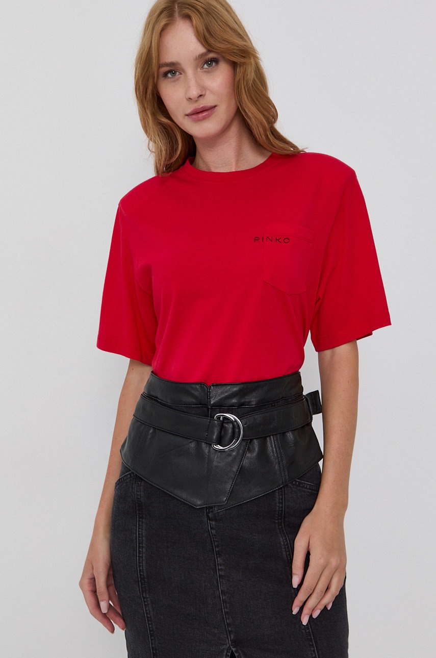 Pinko - T-shirt bawełniany