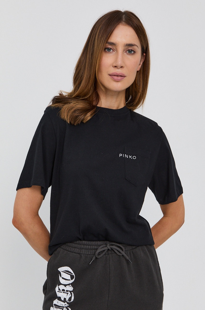 Pinko - T-shirt bawełniany