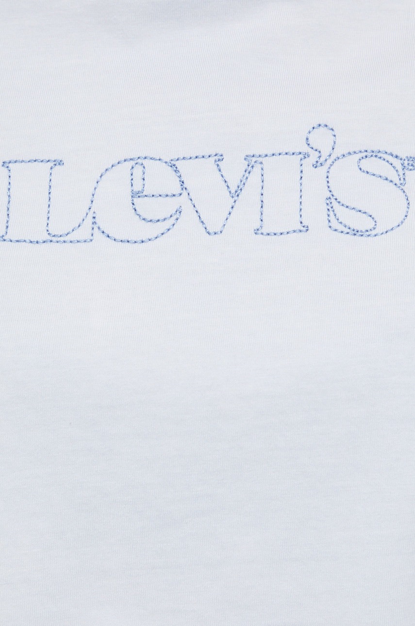 Βαμβακερό μπλουζάκι Levi's