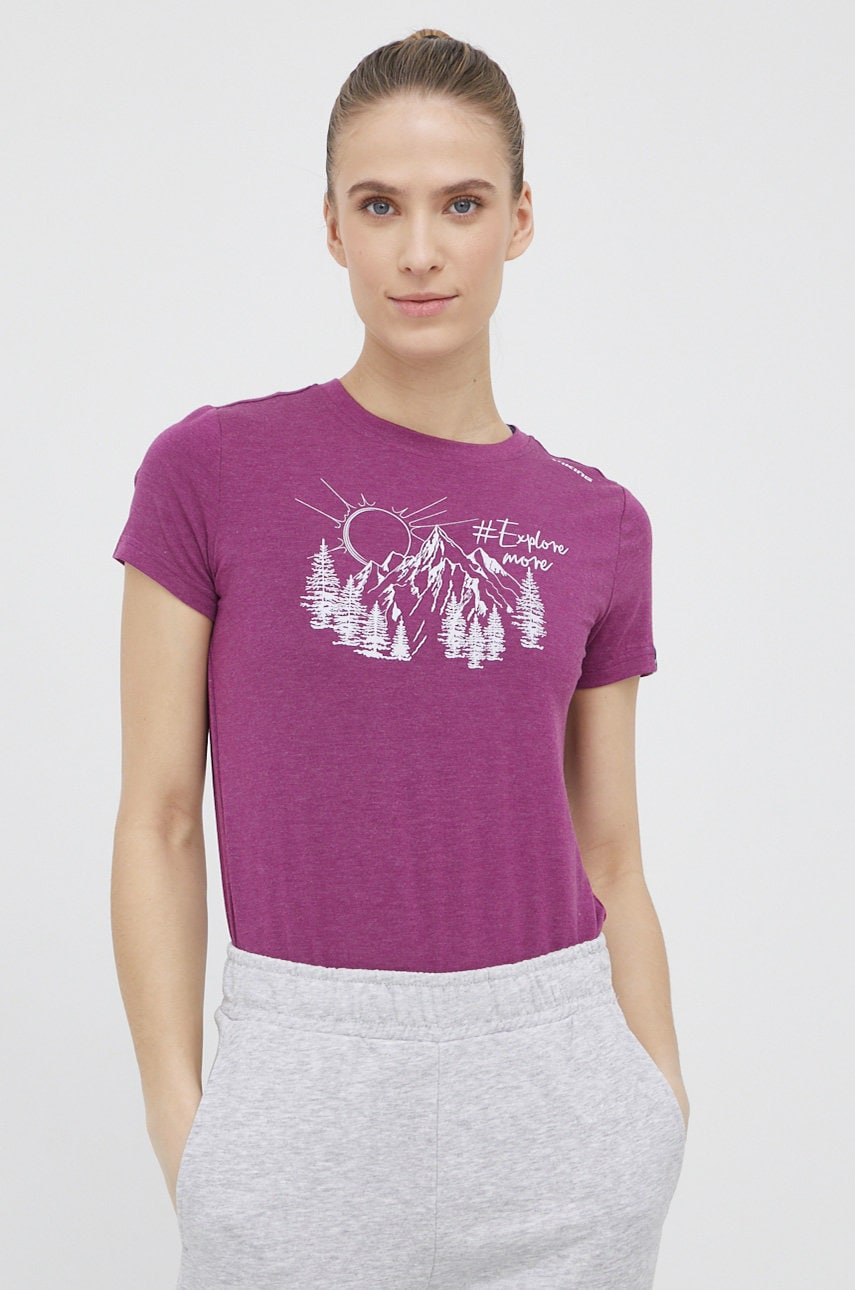 Viking tricou sport Lenta culoarea violet