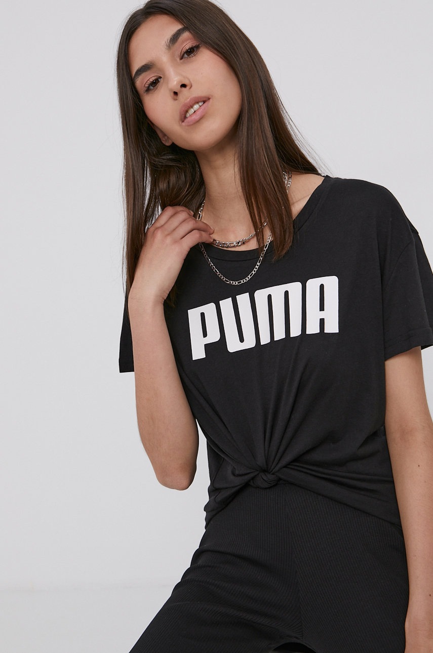 

Футболка Puma 586454 женская цвет чёрный