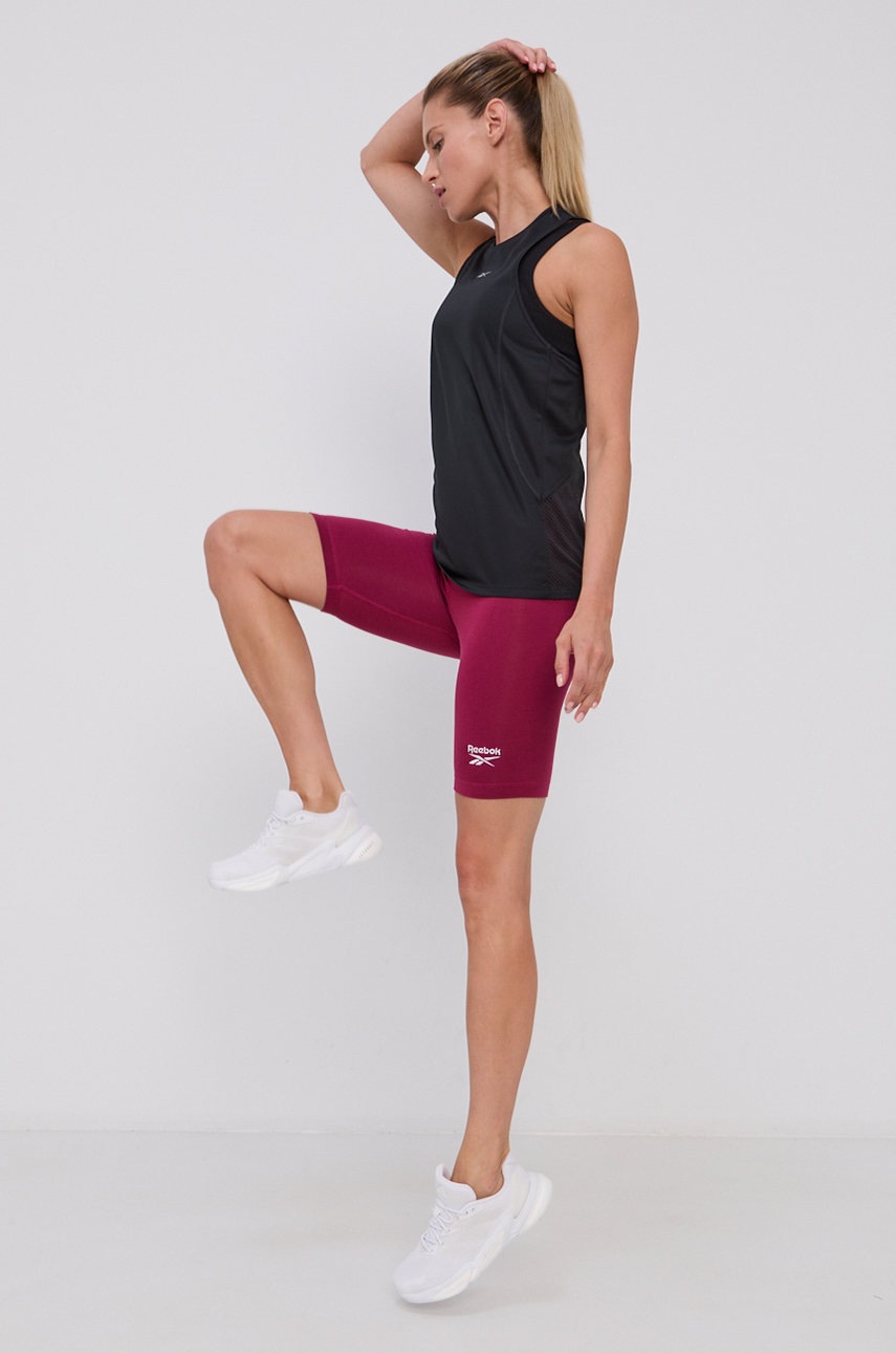 

Топ для бега Reebok GS1923 цвет чёрный