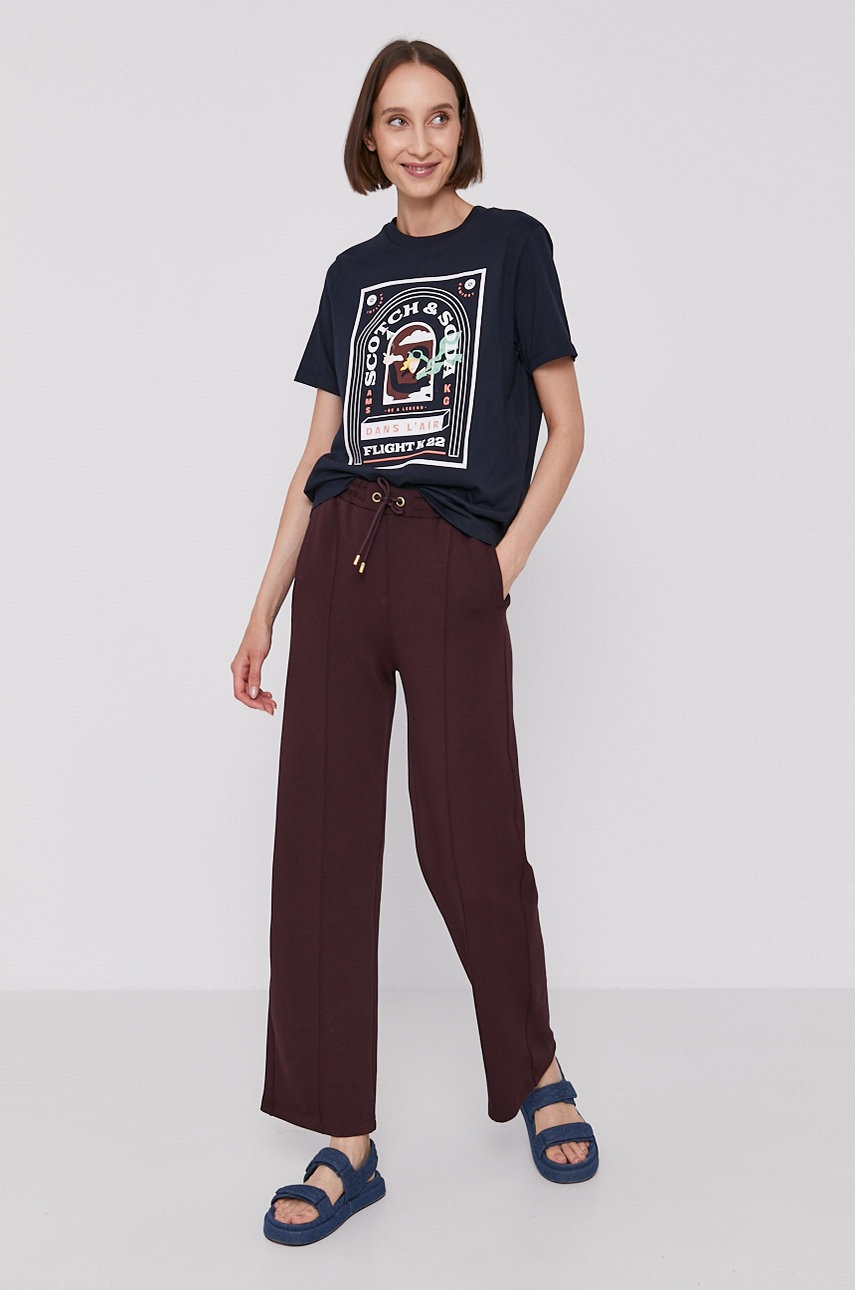 

Футболка Scotch & Soda женская цвет синий