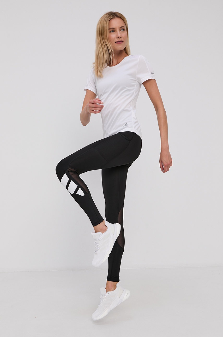

Футболка adidas Performance женская цвет белый