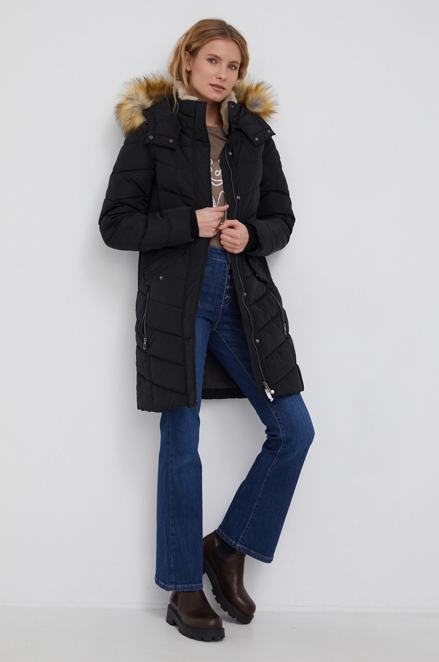 

Хлопковая футболка Vero Moda цвет коричневый