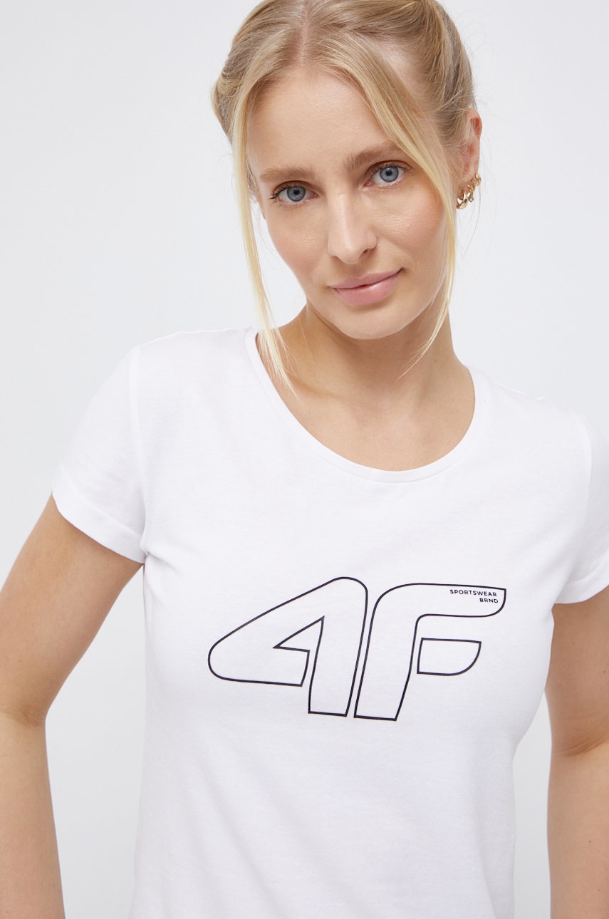 

4F - Тениска, Бял
