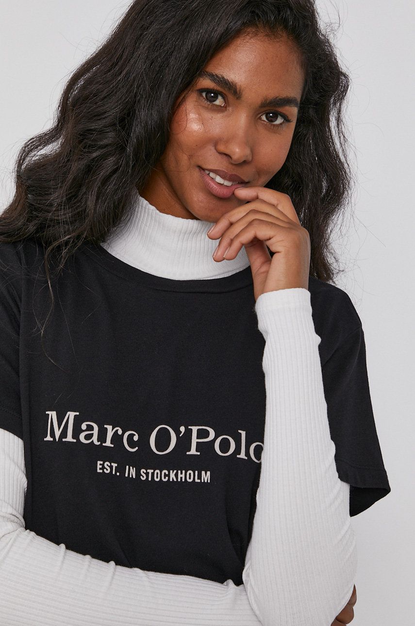 Marc O'Polo Tricou femei, culoarea negru