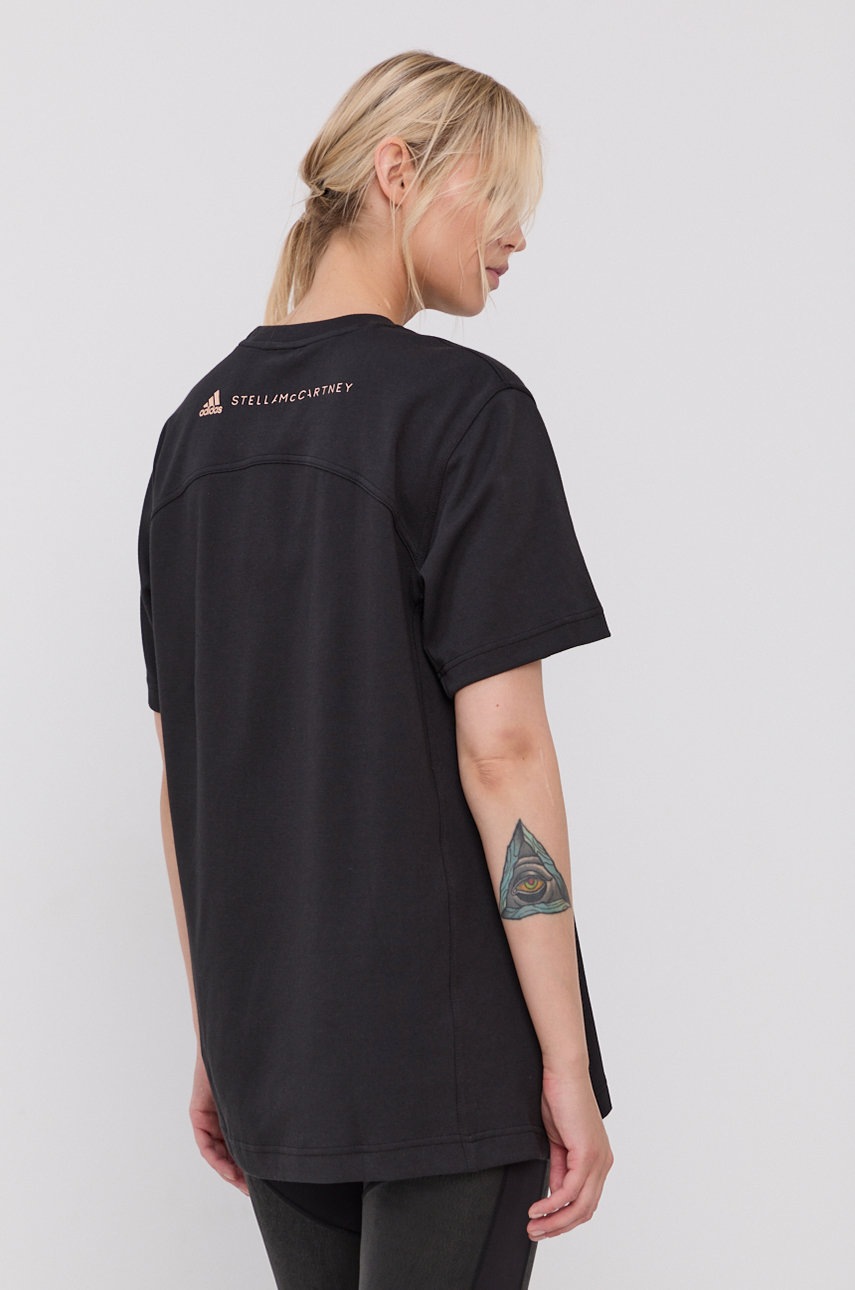 

Футболка adidas by Stella McCartney женская цвет чёрный