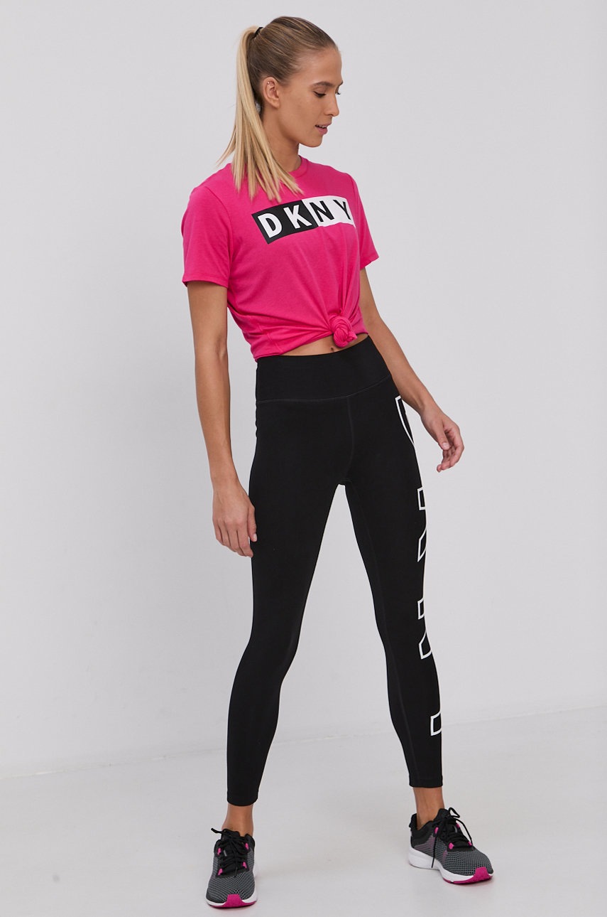 

Футболка Dkny женская цвет розовый