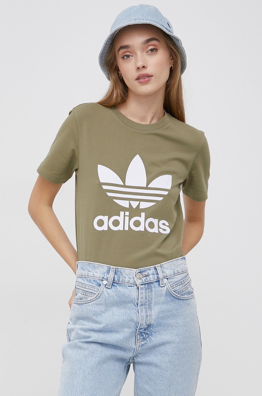 

Футболка adidas Originals женская цвет жёлтый