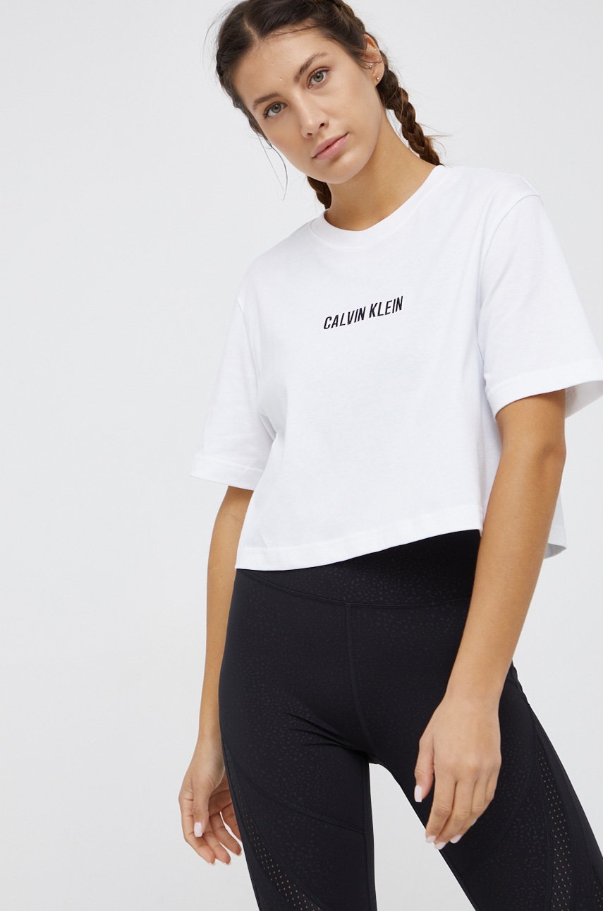 

Calvin Klein Performance - Тениска, Бял