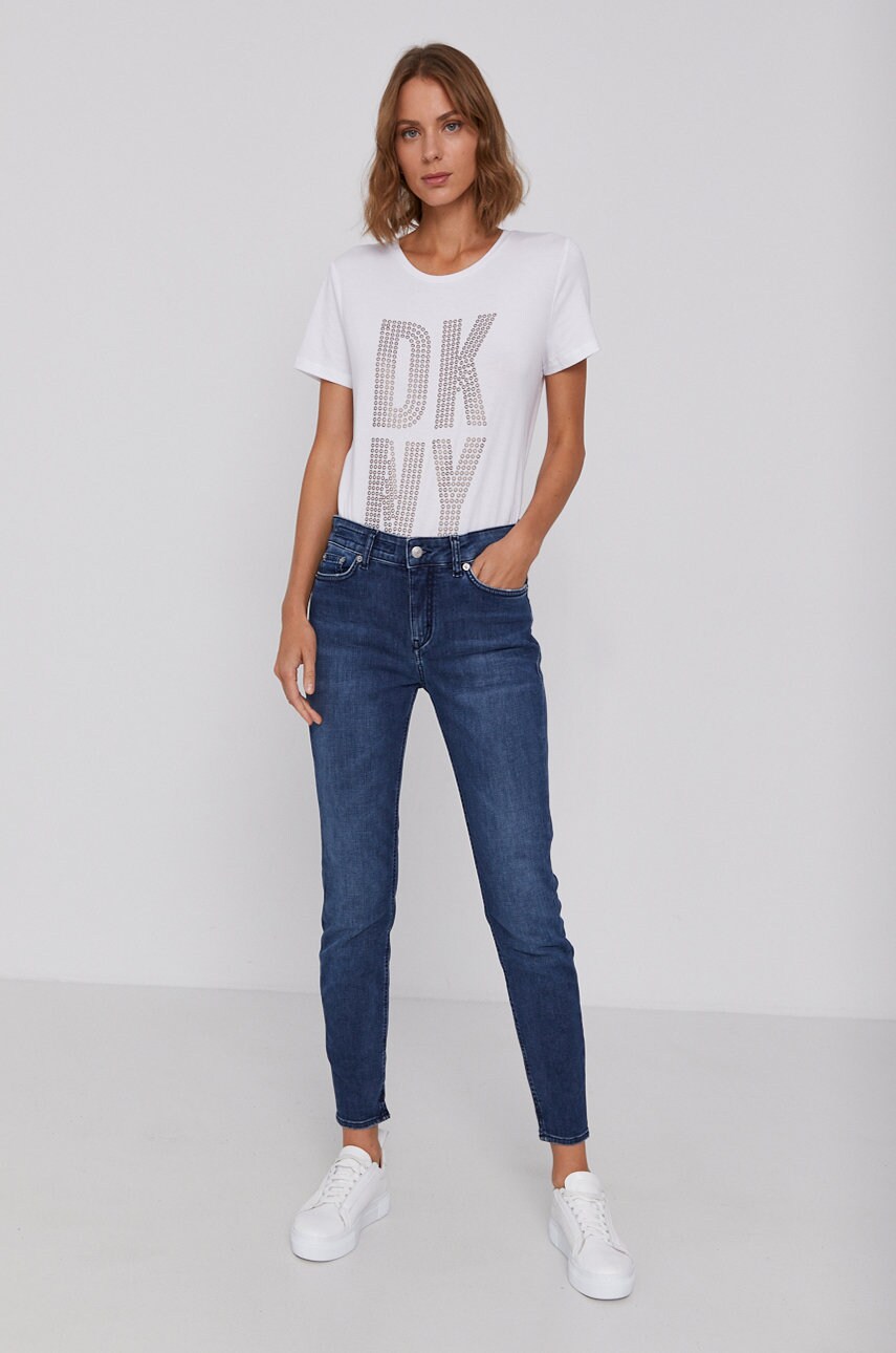 

Футболка Dkny женская цвет белый