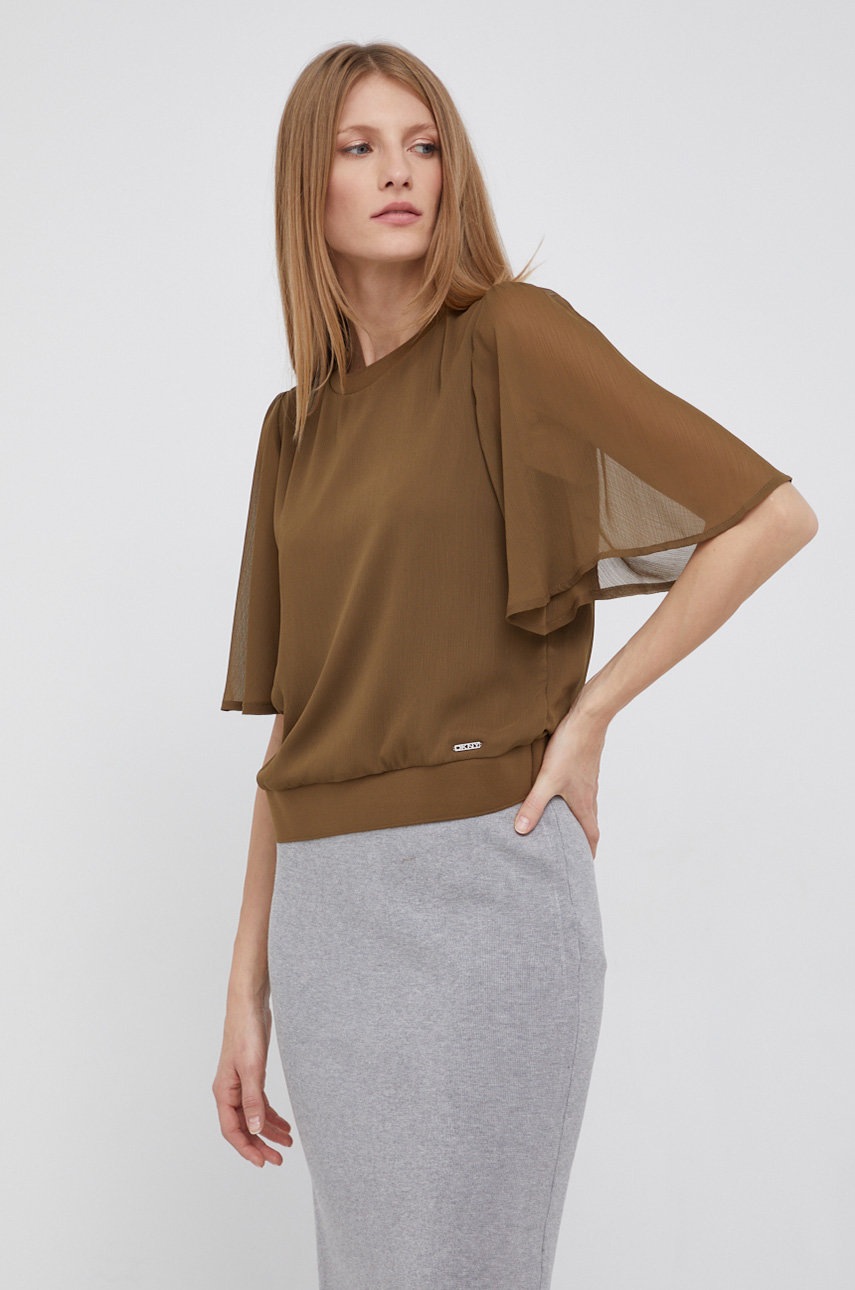 

Блуза Dkny в зелено, Зелен