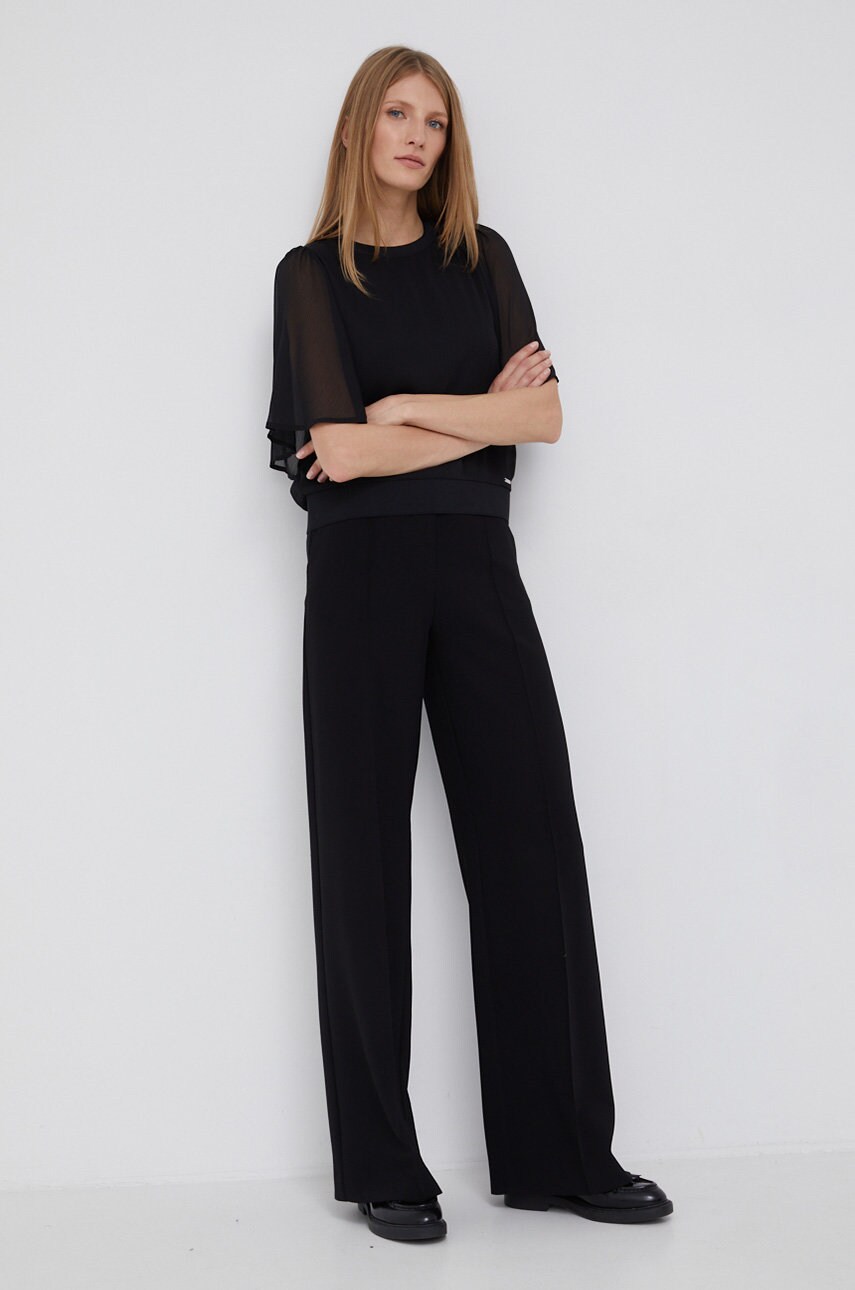 

Блузка Dkny колір чорний
