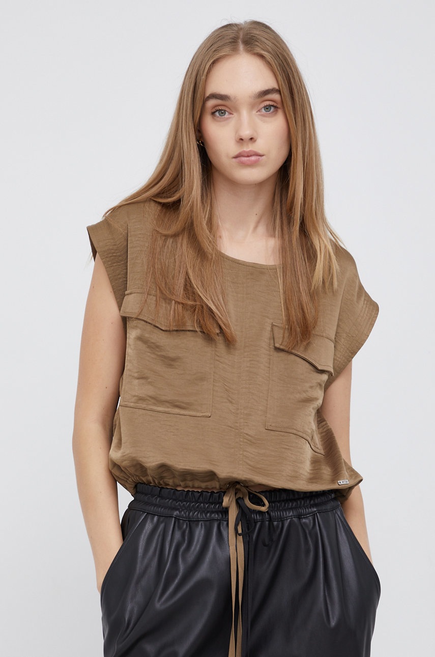 

Блуза Dkny в зелено, Зелен