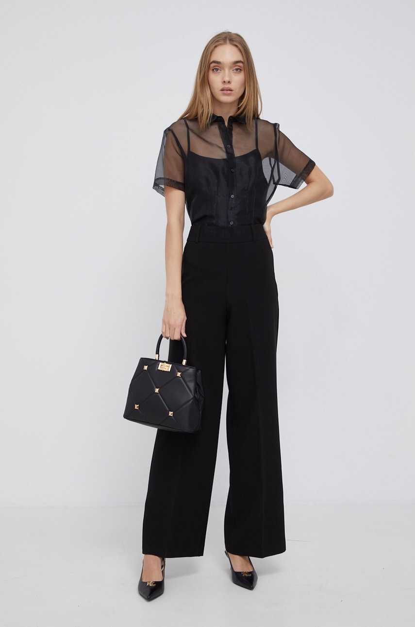 

Сорочка Dkny жіноча колір чорний