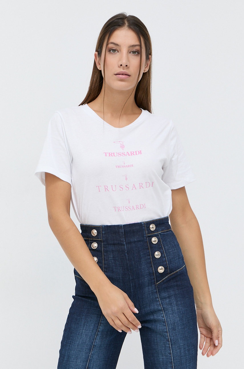 

Trussardi - Хлопковая футболка